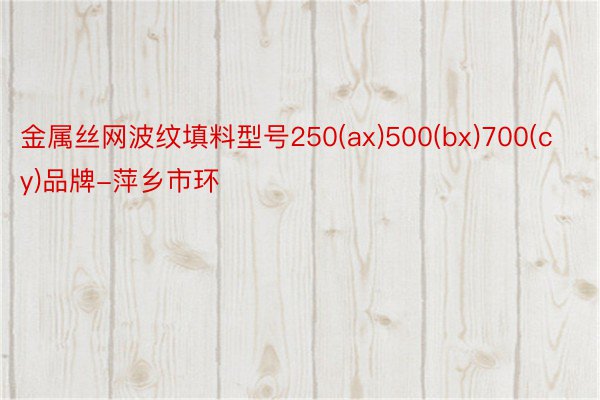 金属丝网波纹填料型号250(ax)500(bx)700(cy)品牌-萍乡市环